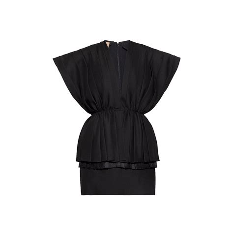 gucci black mini dress|gucci pleated dress.